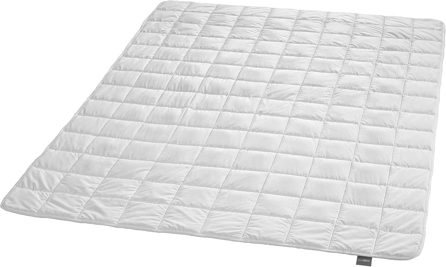 Coperta relax Traumnacht 135 X 200 Cm, coperta ponderata da 4 kg per calmare e alleviare lo stress, consigliata per adulti, certificata Oeko-Tex, prodotta secondo gli standard di qualità tedeschi Trapunte e trapunte Naty Shop 135X200 Cm 4 kg