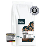 Da oltre 175 anni di esperienza: Schwiizer Schüümli Caffè svizzero Schümli in grani 1 kg – Tostatura leggera per un caffè Schümli pregiato, crema perfetta, intensità 2/5, acidità 1/5 – per un vero piacere del caffè
