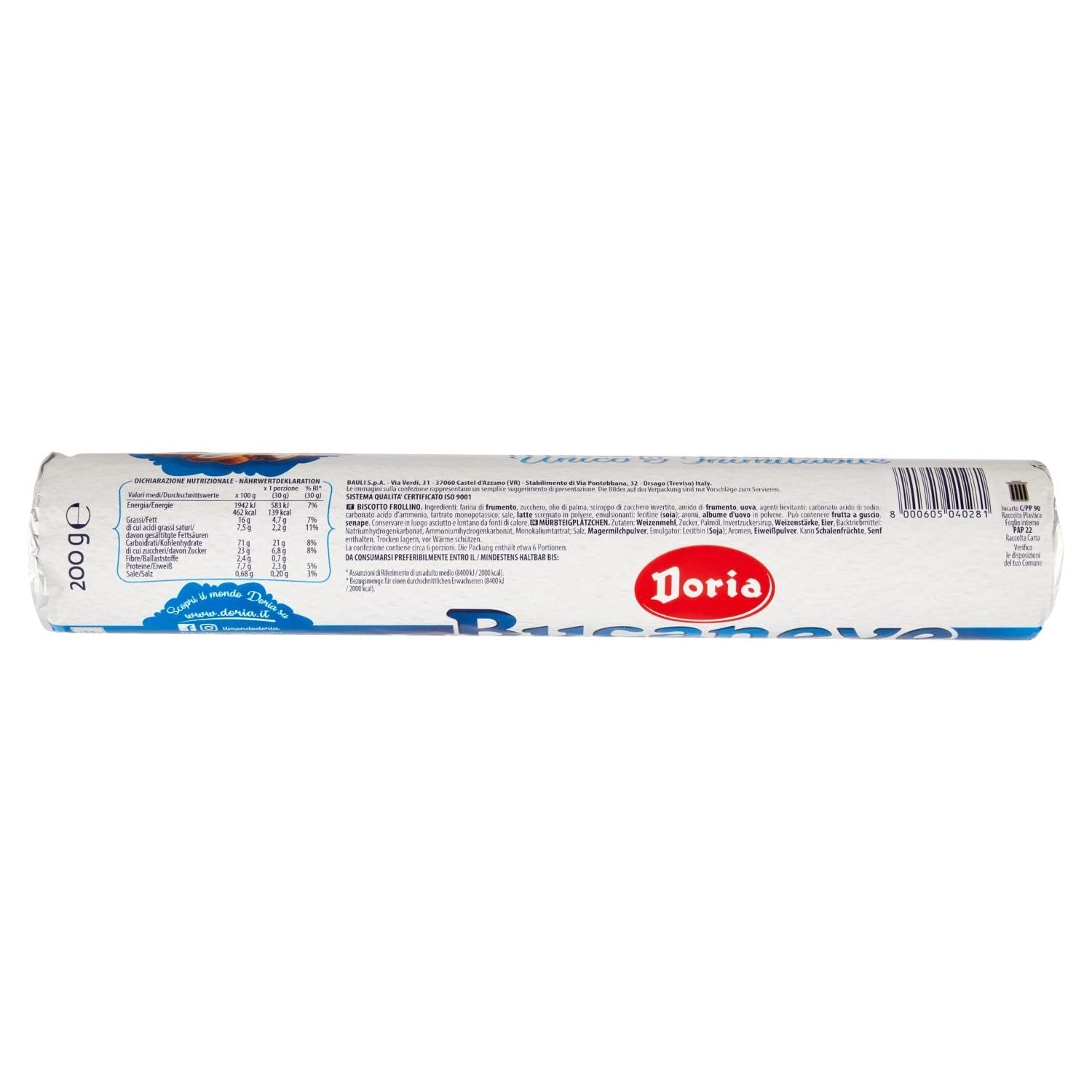 - Biscotti Bucaneve - 200g