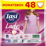 LADY Pants 48 Pantaloni Monouso per Incontinenza Urinaria Assorbente Taglie Forti S da Donna 48 Pz