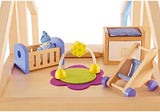 E3401 - Casa Four Seasons (arredata), Casa delle bambole con accessori, in legno e E3459 - Cameretta per bambini