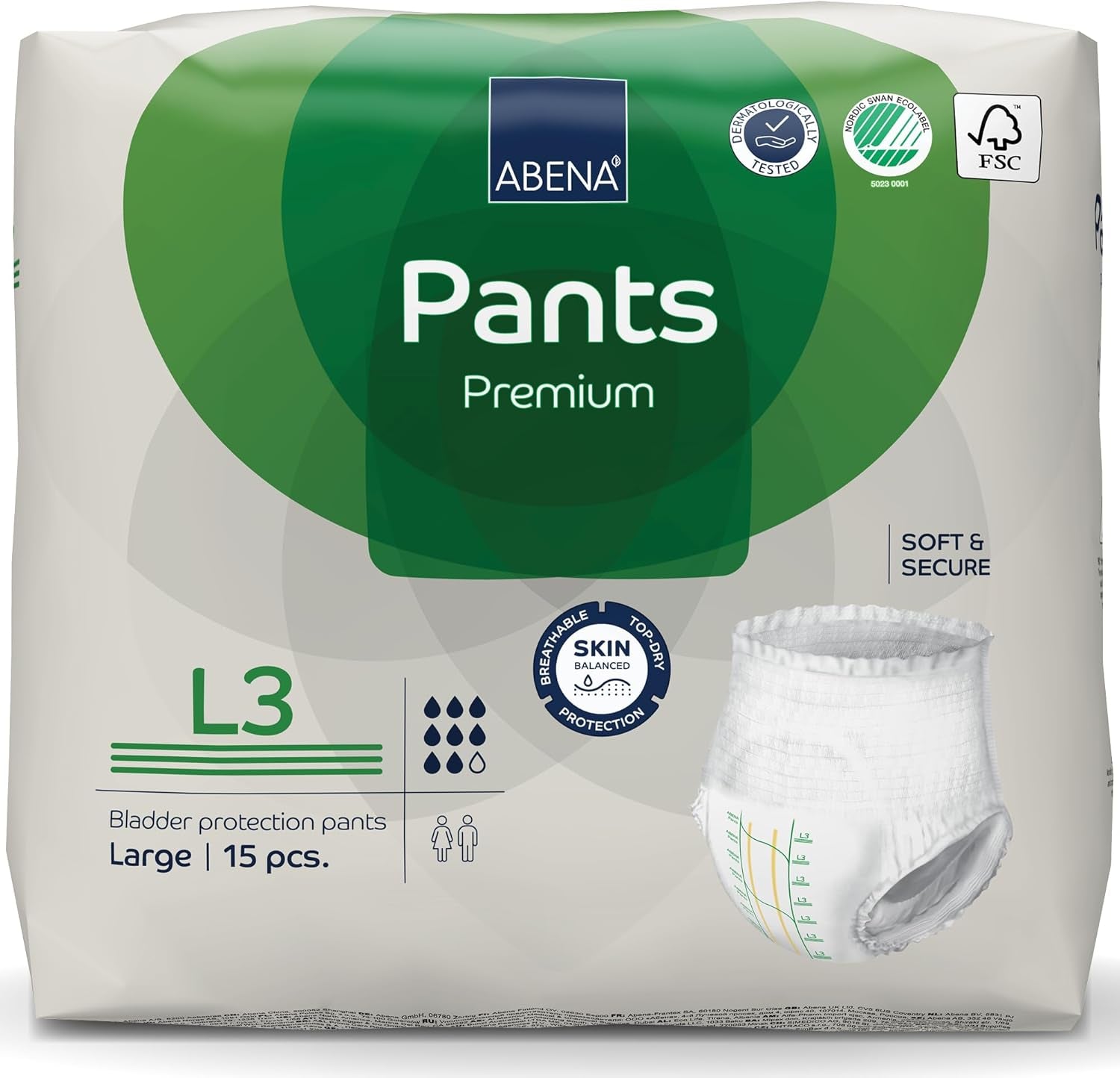 Pannolini L3, confezioni da 6 – 90 pannolini
