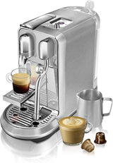 Macchina per caffè espresso a capsule Sage Nespresso SNE800BSS Creatista Plus, acciaio inossidabile spazzolato