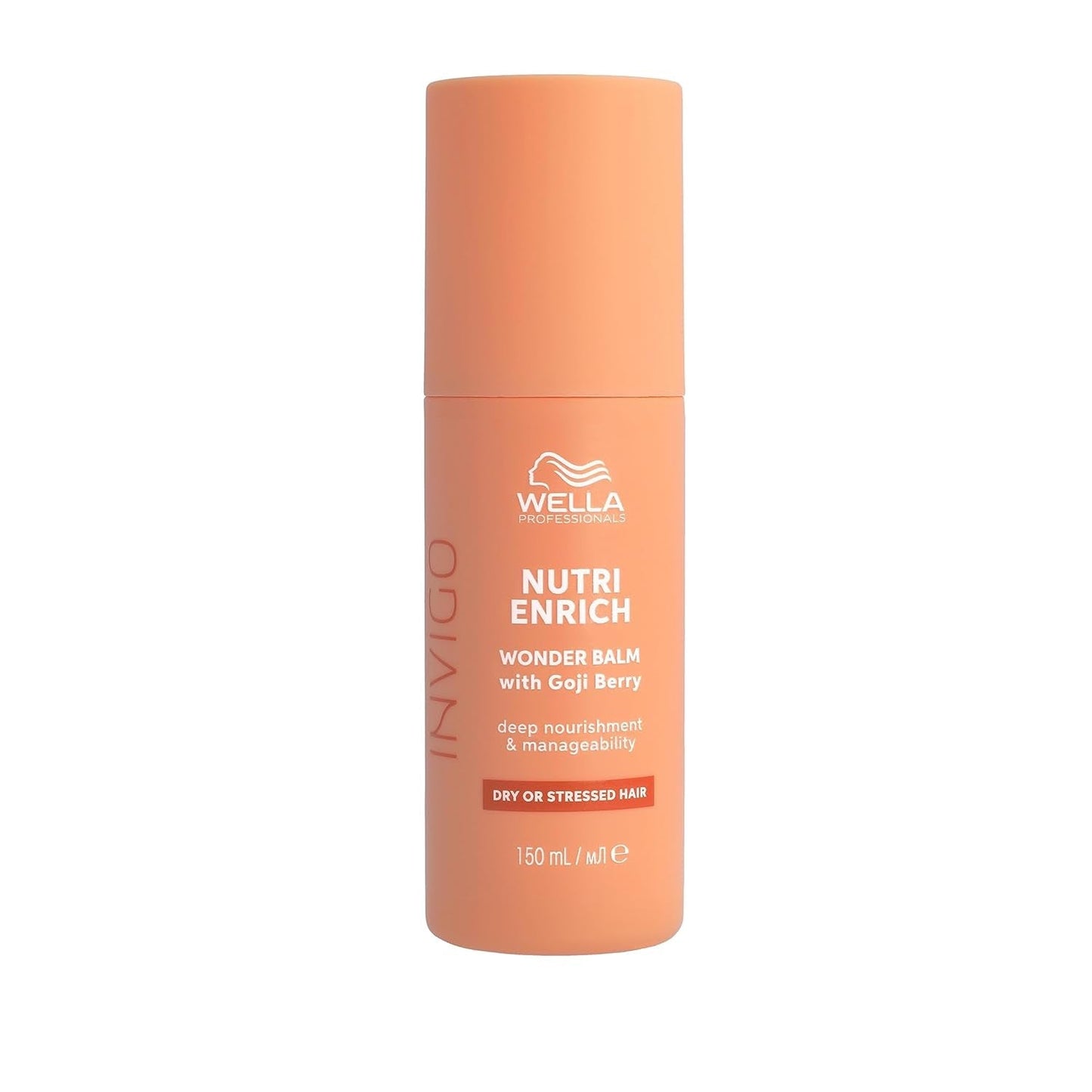 Wella Professionals Invigo Nutri Enrich - cura idratante per capelli danneggiati - balsamo, maschera e balsamo con vitamina E, pantenolo e mandorle - contro l'effetto crespo e per ricci vivaci Naty Shop Conditioner Hair Mask