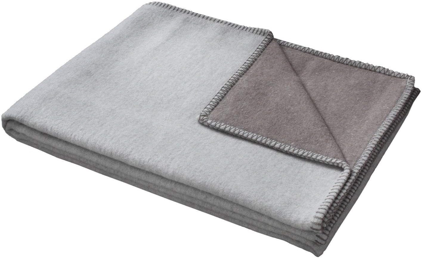 David Fussenegger 41179740 Coperta in cotone Sylt con cervo, 140 X 200 cm Letti e coperte David Fussenegger