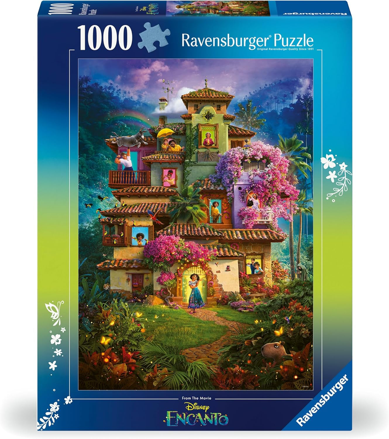 Ravensburger Puzzle 12000608 - Encanto - 1000 pezzi Disney Encanto Puzzle Per adulti e bambini dai 14 anni Puzzle Naty Shop