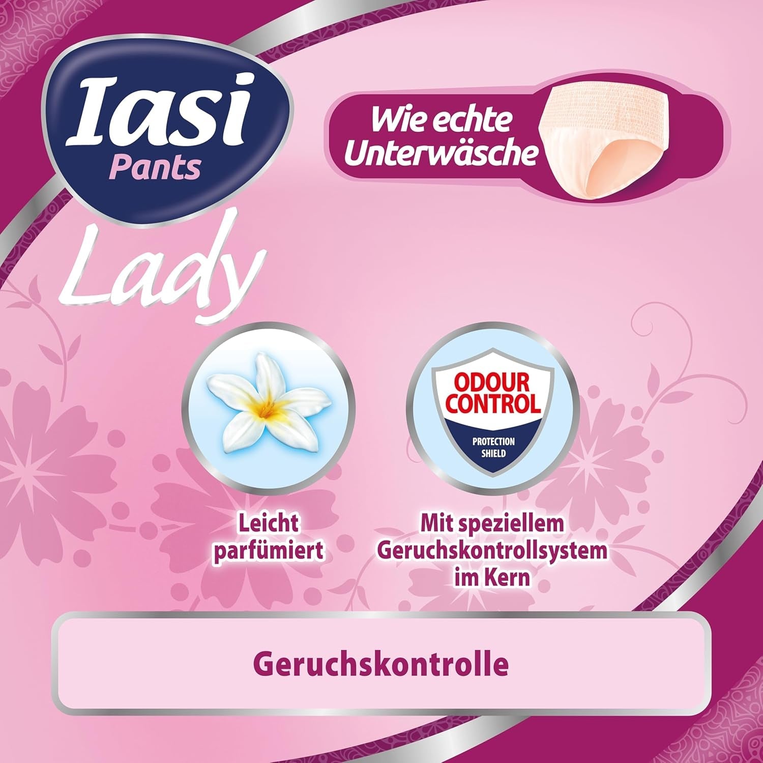 LADY Pants 48 Pantaloni Monouso per Incontinenza Urinaria Assorbente Taglie Forti S da Donna 48 Pz