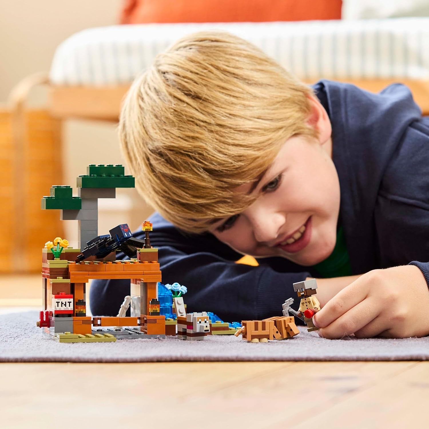 LEGO Minecraft Dungeon Mine Expedition Videogioco Set di minifigure Personaggio giocattolo da costruzione Regalo per ragazzi e ragazze 8 anni 21269 Set da costruzione Besuche den LEGO-Store