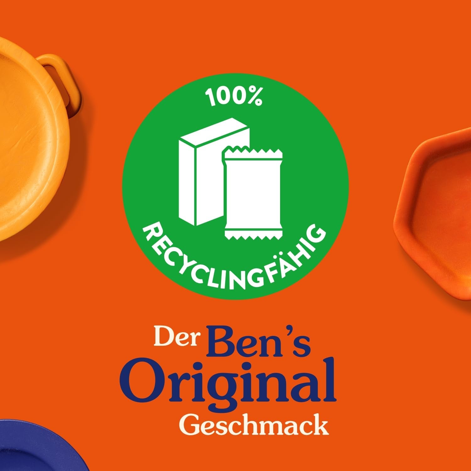 BEN'S ORIGINAL™ Riso a grani lunghi, cotto in busta, 9 x 500 g, 20 minuti