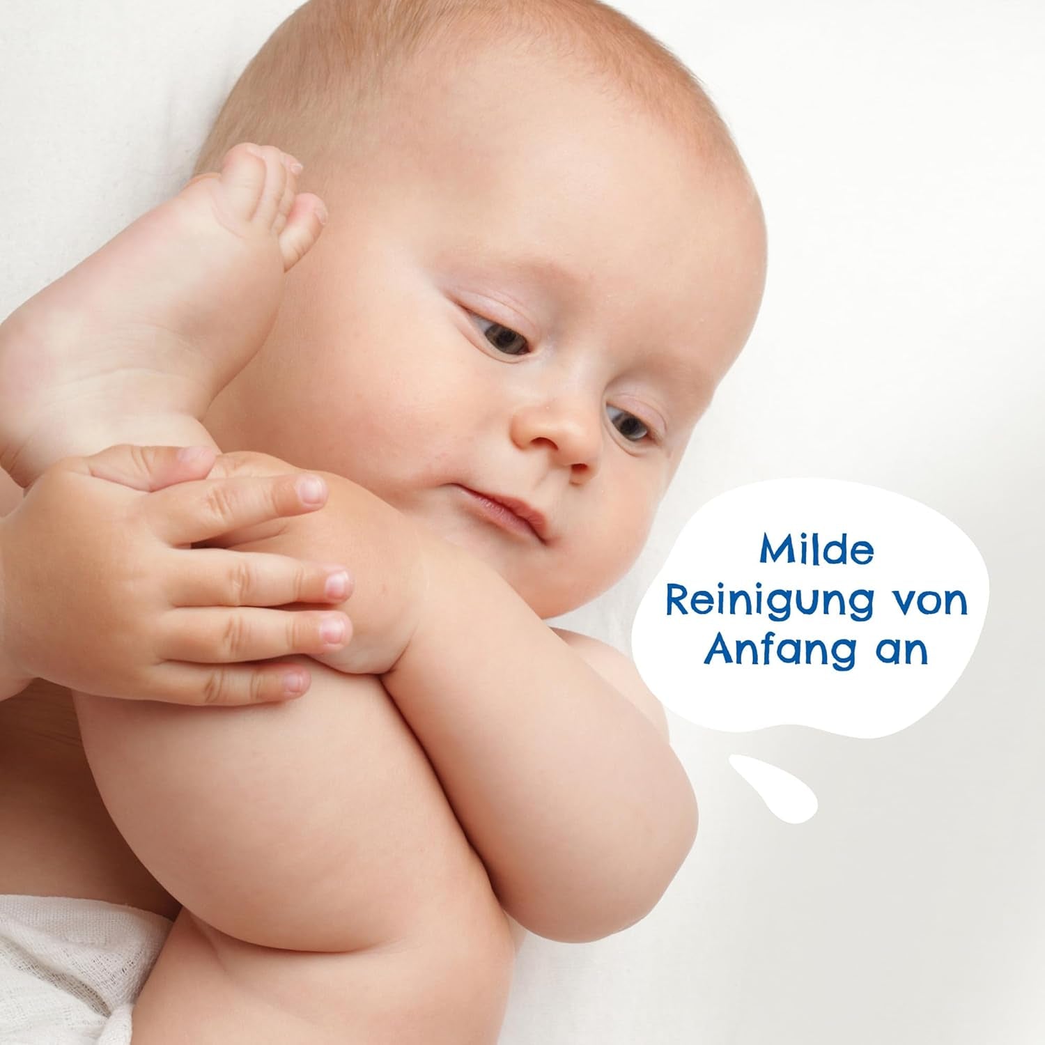 Salviette umide PAEDIPROTECT 1 x 10 pezzi, salviette umide per bambini sensibili con acqua al 99% d'acqua, senza profumo, per pelle delicata di neonati e bambini, con estratto di cocco, senza microplastiche, vegane (confezione da 5)