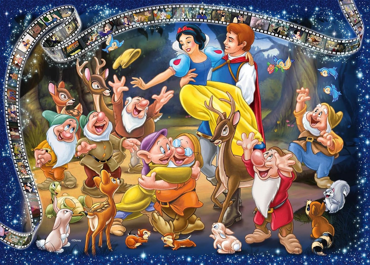 Ravensburger Puzzle 12000310 - Biancaneve - Puzzle Disney da 1000 pezzi per adulti e bambini dai 14 anni Puzzle Naty Shop Tema Disney