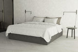 Biancheria da letto italiana Prestige Piumino estivo in microfibra, bianco, matrimoniale, 100% Naty Shop Piumini e trapunte