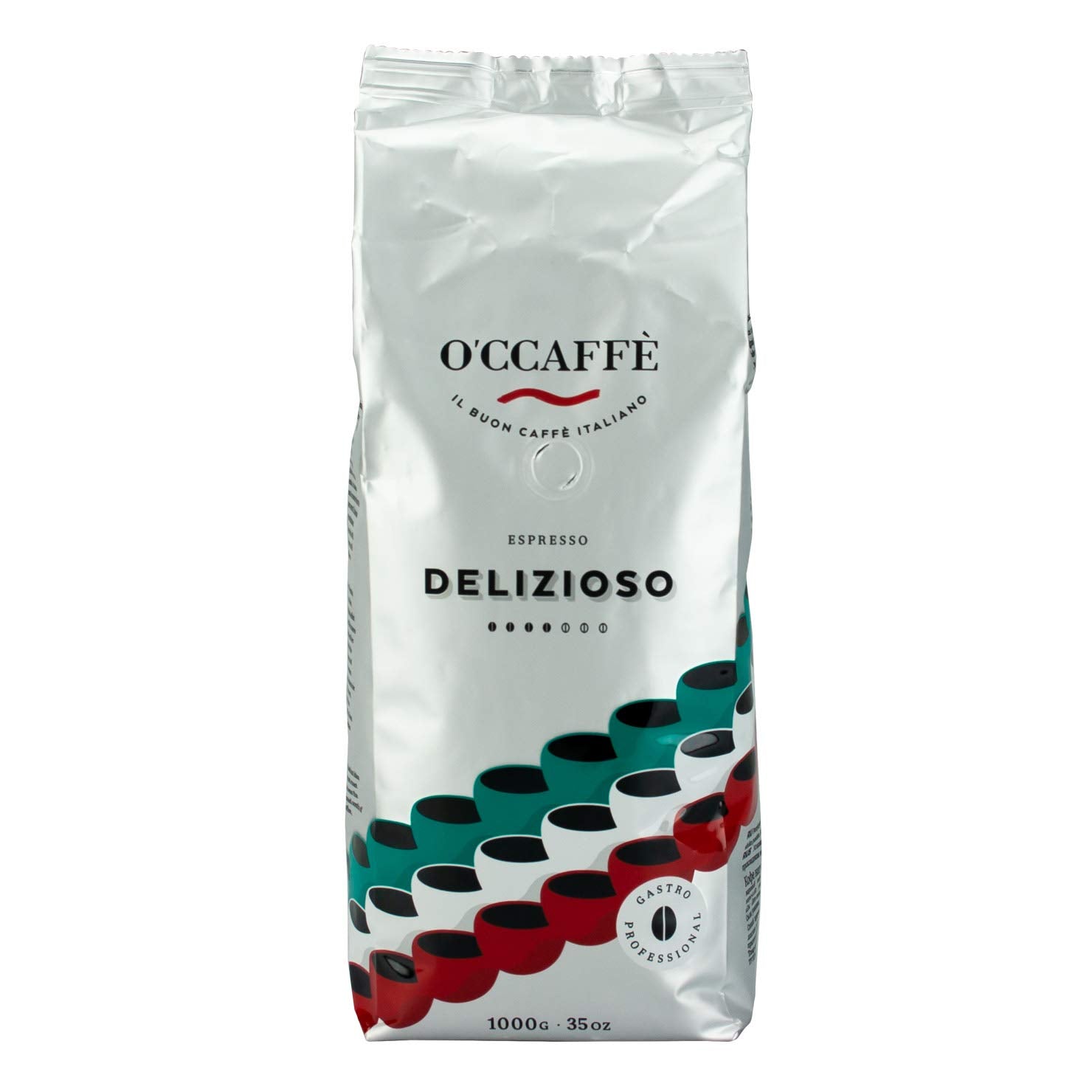 O'CCAFFÈ Gran Bar Cremaroma Caffè in Grani 1kg