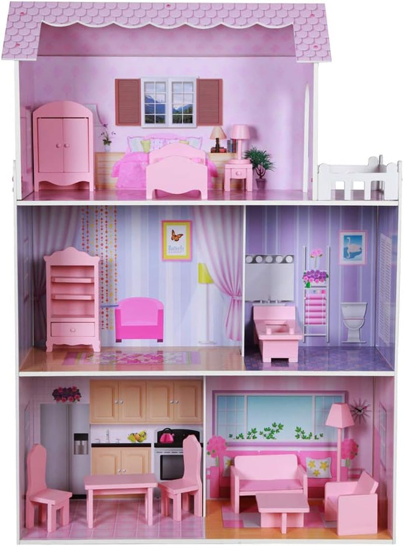 ColorBaby 85293 Casa delle bambole in legno