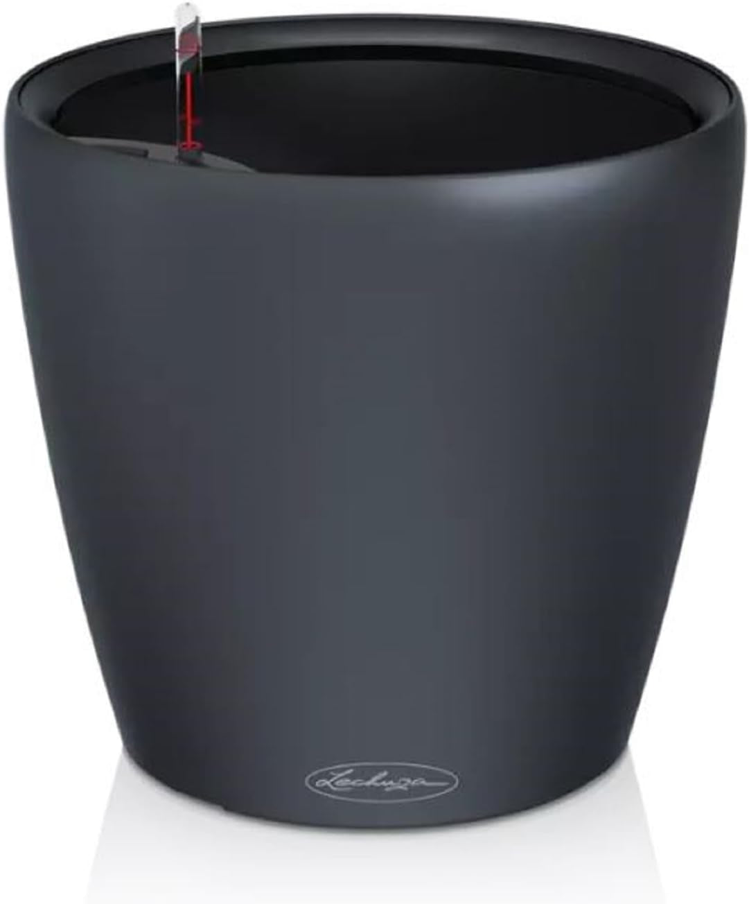 Fioriera LECHUZA Classico Color LS grigio ardesia con sistema di irrigazione |Ø 35 × 32 cm|14281