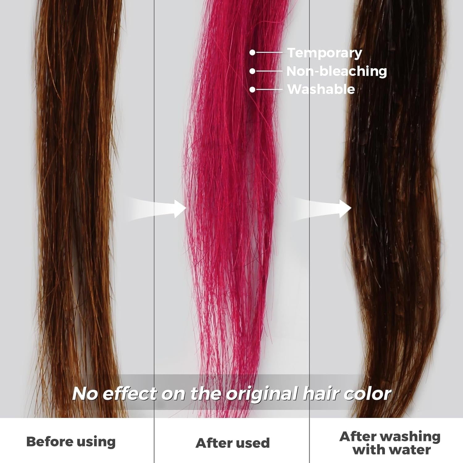 Tintura temporanea per capelli 4,23 once Cera colorata per uomini e donne Lavabile Colore naturale Pomata Tintura istantanea per capelli per feste Cosplay Halloween (Rosso) Naty Shop Tinture per capelli