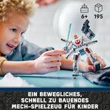 Mech X-Wing di Luke Skywalker LEGO Star Wars, mattoncini giocattolo da collezione, azione e avventura, idea regalo per ragazzi e ragazze creativi dai 6 anni in su 75390 Set da costruzione Besuche den LEGO-Store