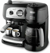 De'Longhi BCO264.1 Macchina per caffè espresso e caffè in uno, con pompa, nero, 38 x 24 x 35 cm