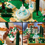 LEGO Icons Fountain Garden - Set da costruzione in miniatura per adulti con foglie, cipressi, alberi, viti, fiori - Idea regalo di compleanno creativa, regalo di inaugurazione della casa per donne, uomini - 10359 Set da costruzione Beuche den LEGO-Store