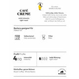 Gorilla Café Creme 6x 1000g | 100% Arabica tradizionale-Bohnen | Ideale Volllautomaten Crema Aroma armonico | geriger Koffeingehalt helle Röstung | Vorratspackung