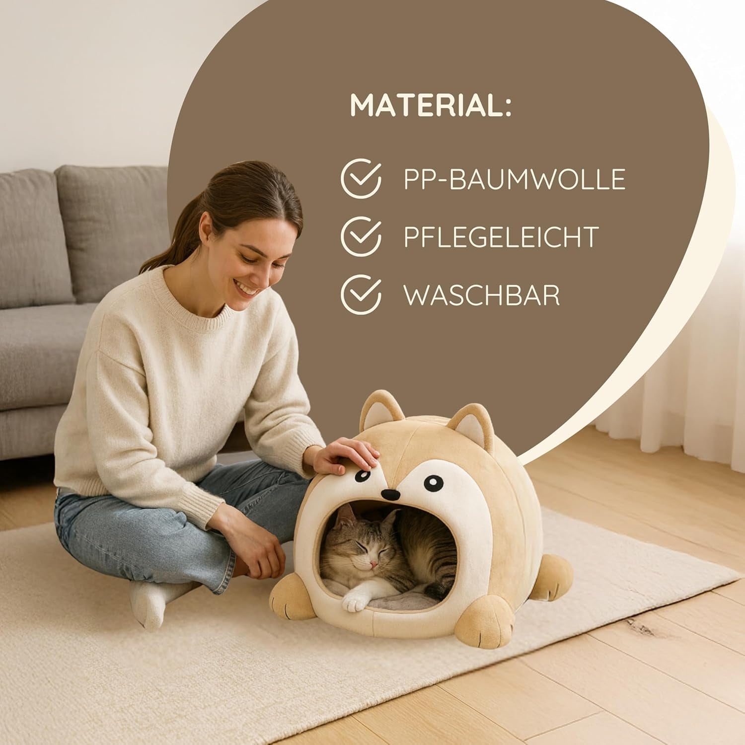 Coperte e Arredi, Animali Domestici, Grotte e Casette, Gatti, Letti per gatti, Gatti - Letti, materassi