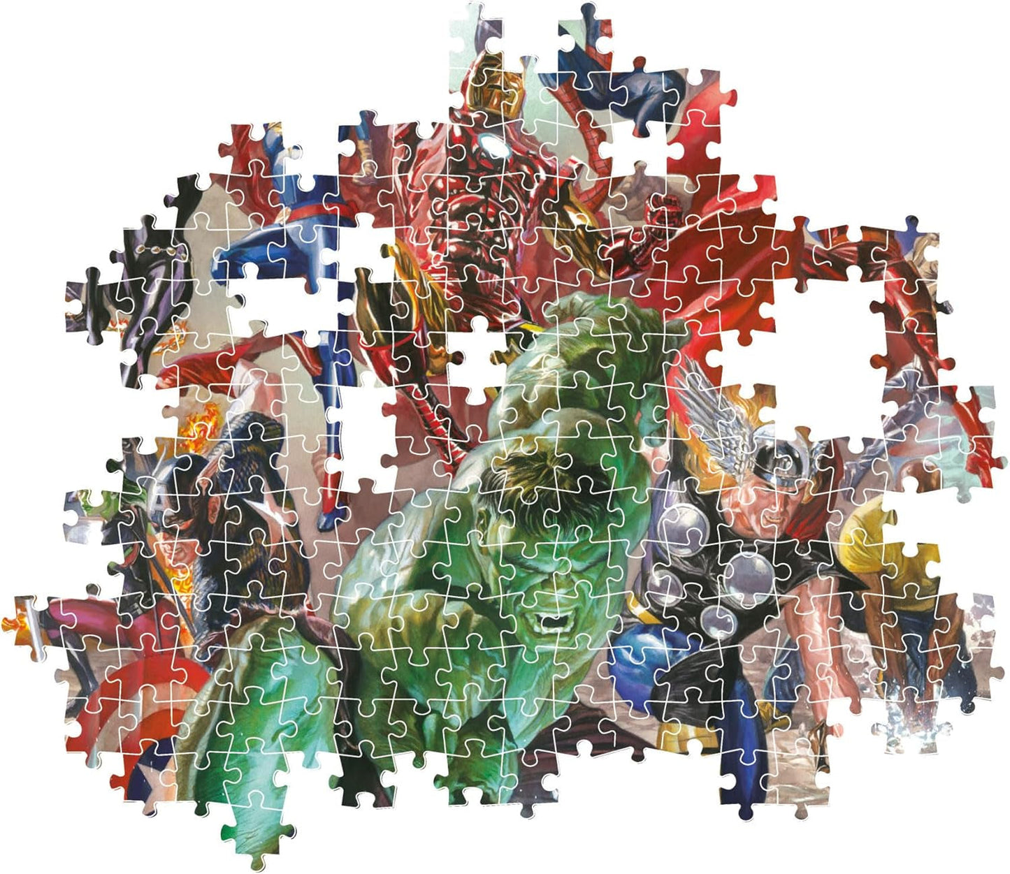 Clementoni Marvel Puzzle 500 Pezzi Adulti - Puzzle per Adulti in 49 X 36 Cm - Puzzle per Adulti Impegnativo da Clementoni 35546 Puzzle Naty Shop