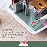 Zenker Ausstecher-Set Linzer Herz und Stern aus Edelstahl – Perfekt für Weihnachtskekse, 3-teilig, inkl. Geschenkverpackung, spülmaschinengeeignet und rugginefrei – Il negozio di dolciumi di Natale