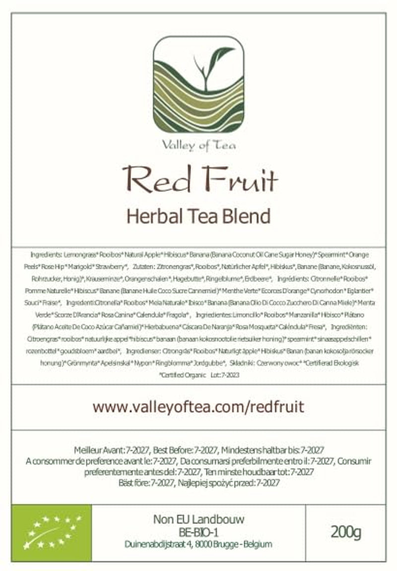 Miscela di tisane e frutta biologica - Tisana 100% naturale dal gusto intenso dei frutti rossi - Infusi alla frutta Infusi alla frutta biologici Infusi alla frutta sfusi Infusi alla frutta sfusi Infusi alla frutta invernale
