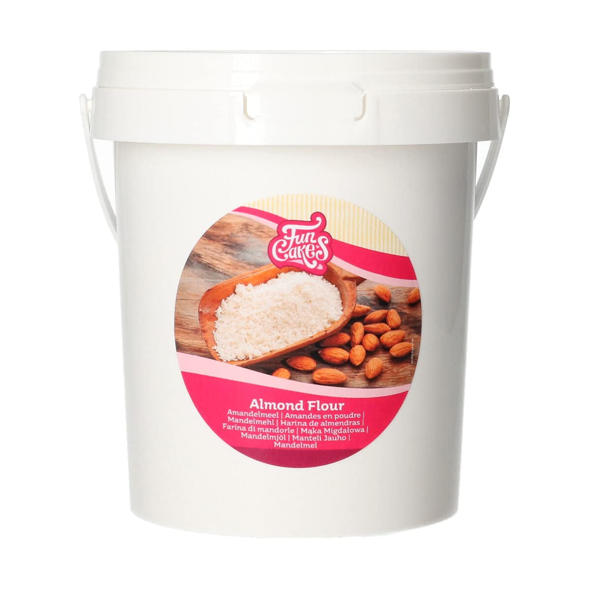 Funcakes Farina di mandorle: 100% mandorle tritate, 350 grammi Mix per panificazione e cottura Naty Shop Default Title