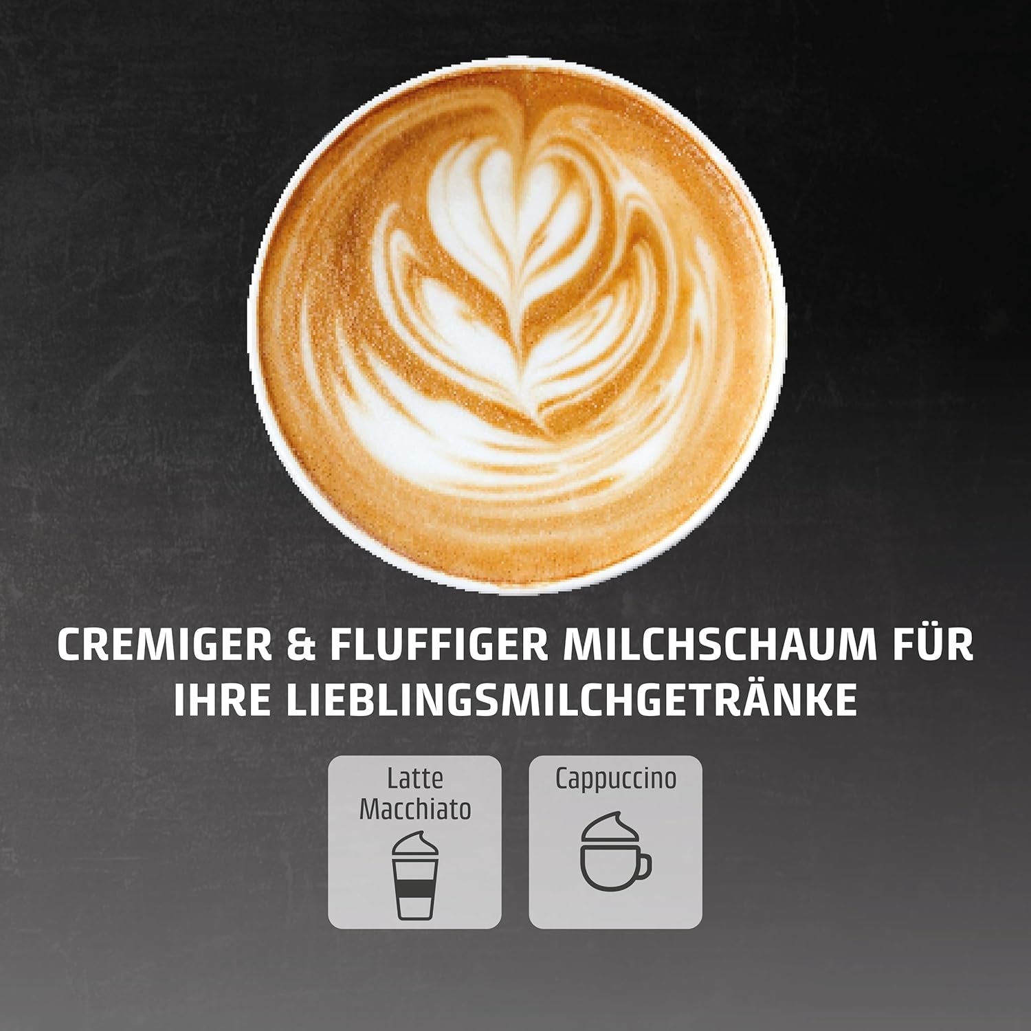 Caso Espresso Gourmet - Macchina per caffè espresso con portafiltro in acciaio inossidabile, potente pompa Ulka da 19 bar, con montalatte, per caffè macinato o capsule di caffè ESE, per 2 tazze, con scaldatazze
