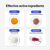 Routine di crescita dei capelli per donne di Scandinavian Biolabs con risultati clinicamente provati in 45 giorni | Trattamento contro la caduta dei capelli (Bio-Pilixin) Naty Shop Hair Care