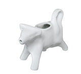 Cilio Milk - Tazza da latte a forma di mucca | Porcellana | Tazza da latte a forma di mucca | Con maniglia | Tazza per caffè, latte e panna | Decorazione del tavolo della colazione | Capacità 125 ml