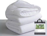 Tural - Trapunta 150 X 220 cm con trattamento Aloe Vera, imbottitura in fibra 300 G/M², morbida, traspirante, certificata Oeko-Tex (bianco, letto 90 cm) Trapunte e trapunte Naty Shop 150X220