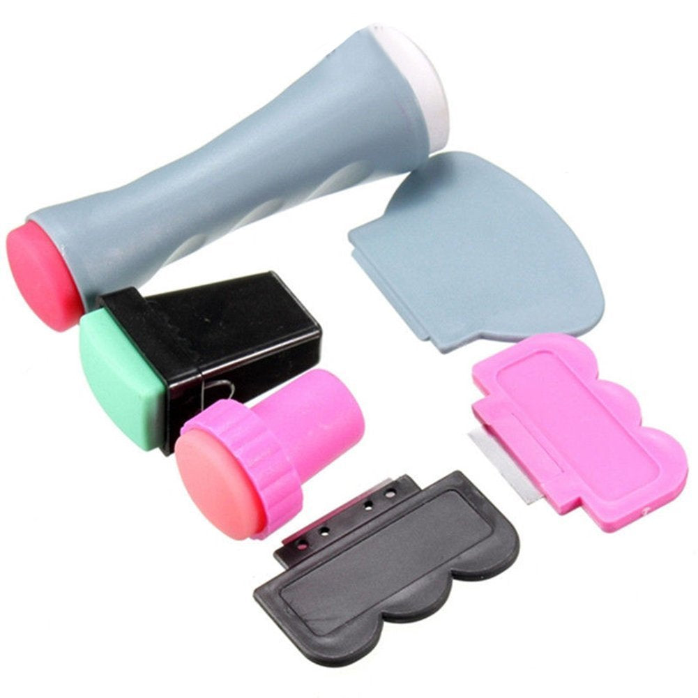 Beauty*Top*Picks Stampino per unghie a doppia estremità, raschietto per unghie, strumento per manicure e immagine di Beauty*Top*Picks