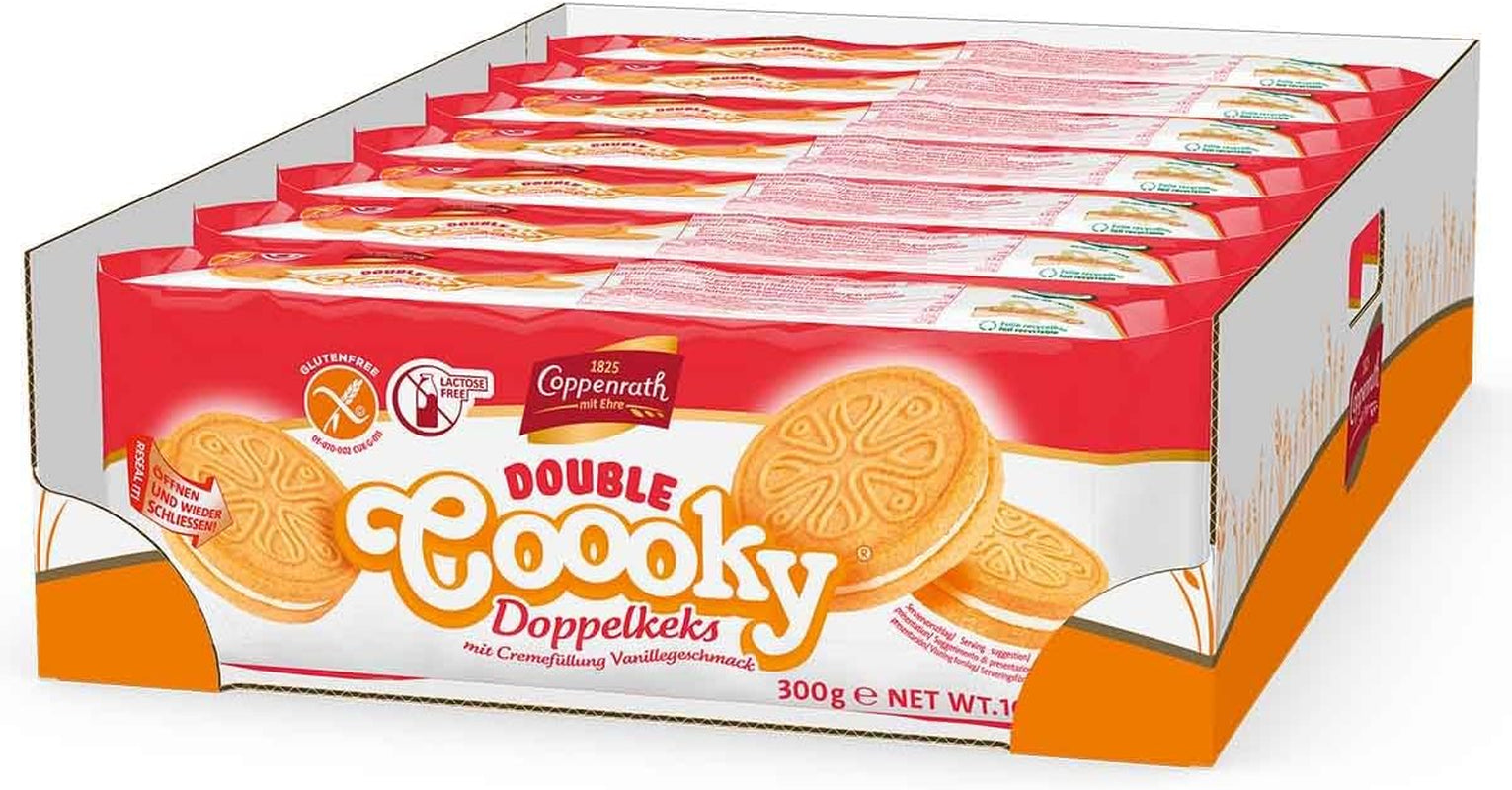 Biscotti Coppenrath doppia vaniglia, senza glutine e senza lattosio (1 x 300 g)