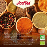 Yogi Tea - Kurkuma Chai Tè ayurvedico speziato biologico Senza caffeina Curcuma Cannella Miscela di zenzero Tè Yogi sfuso 8 x 90 g (720 g) Confezione regalo ideale
