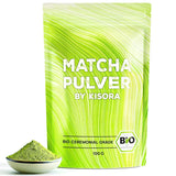 Tè verde Matcha cerimoniale qualità BIO 100G Polvere di tè verde Matcha biologico al 100%.