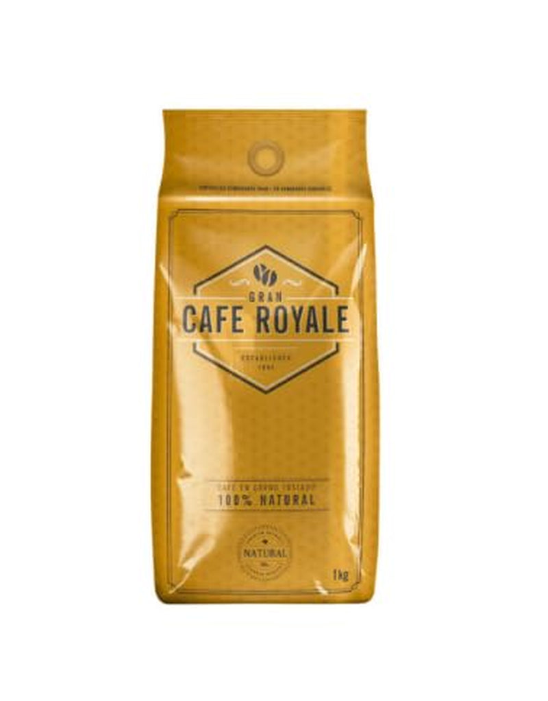 Gran Café Royale Natural – Caffè 100% tostato, 1 kg per confezione (10 kg in totale)