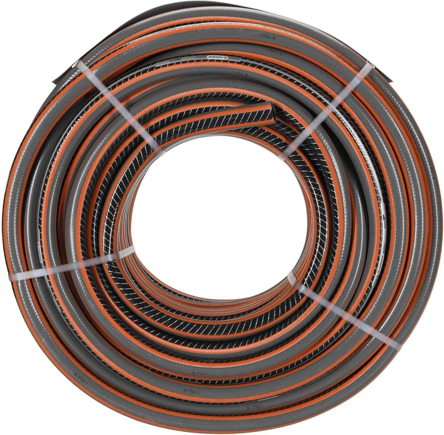 Gardena Tubo da giardino Cloruro di polivinile (PVC), Comfort HighFLEX 19 mm (3/4 pollici), 50 m: Tubo da giardino con profilo Power-Grip, pressione di scoppio 30 bar, molto flessibile, dimensionalmente stabile, resistente ai raggi UV, confezionato (18085-20)