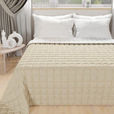 PETTI Artigiani Italiani - Trapunta letto singolo, trapunta double face, trapunta primaverile, blu notte, bianco, Piumini e trapunte 100% Made in Italy Naty Shop Blu Letto misura 120 (220X260 Cm)