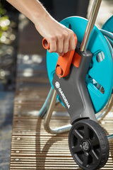 Gardena CleverRoll S set carrello portagomma, portagomma con tubo, parti di sistema, ugello spruzzatore (18502-20)