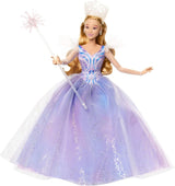 Mattel Wicked: Part 2 della Universal Pictures Glinda Deluxe Bambola con vestito staccabile e 3 accessori, Ispirata al film, JFM13, [Multicolore]