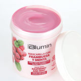 Maschera per capelli con olio di lampone e menta Urban, 700 ml Maschera per capelli Naty Shop