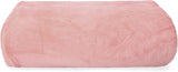 HOMLA Soffice e calda coperta in pile rosso - per divano e letto Comoda coperta Coperta per divano Coperta per soggiorno - di facile manutenzione 150 X 200 cm Letti e coperte rosa Besuche den HOMLA-Store