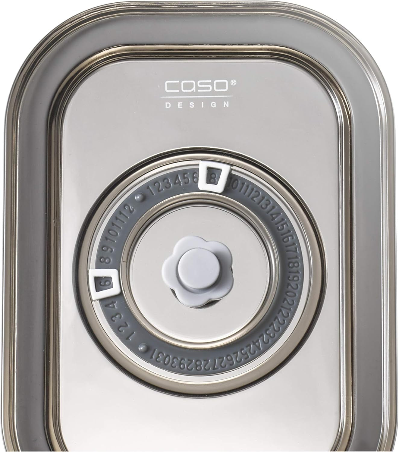 Set Caso Vacu OneTouch Eco, macchina per sottovuoto manuale, inclusi 3 contenitori sottovuoto in vetro e VacuBoxx Eco-Duo S - contenitore salvafreschezza sottovuoto / 2 contenitori da 500 ml ciascuno Contenitori per alimenti Naty Shop