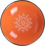 Set di stoviglie in gres da 12 pezzi, 4 set di piatti in 4 modelli diversi, Baku Sunset