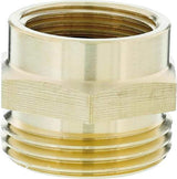 Nipplo filettato in ottone Gardena: connettore in ottone per il collegamento su entrambi i lati, ad es. alle pompe, filettatura tubo 26,5 mm (G 3/4 pollici) (7260-20)