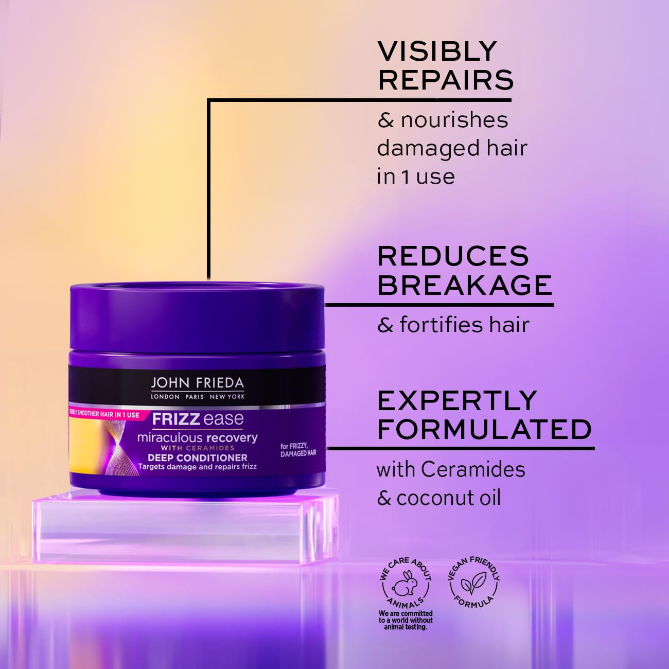 Frizz-Ease Mascarilla Fortalecedora Intensiva 250 Ml Maschera per capelli Naty Shop