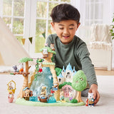 Sylvanian Families - 5763 Set di Esploratori di Avventure a Due Figure Gatto del Latte Padre Ragazzo Figura di Animale Giocattolo dettagliato per Bambole Naty Shop di 3 Anni