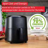 Tefal Easy Fry Max EY2458, 5 litri, Friggitrice ad aria calda, 10 programmi di cottura automatici, touch screen digitale Elettrodomestici Naty Shop